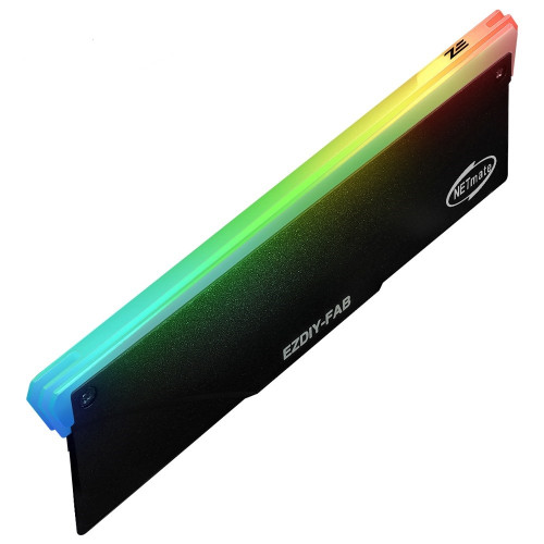 NETmate NM-DPI0618 ARGB 알루미늄 방열판 (블랙)