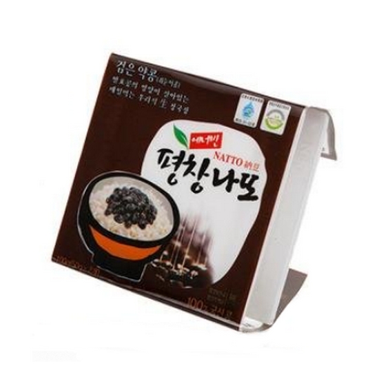 부일농산 평창나또 쥐눈이콩 낫또 2개입 100g이미지입니다. 누르면 해당 게시물로 새창이동합니다.