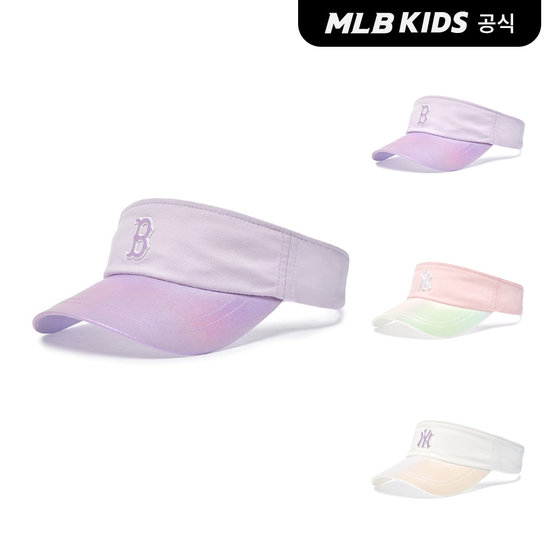 여아 쿨필드 레인보우 리본 썬캡 3color 7FSC44063
