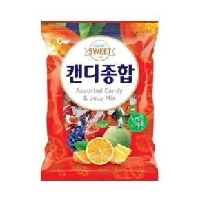 청우식품 캔디 종합 420g (1개)_이미지