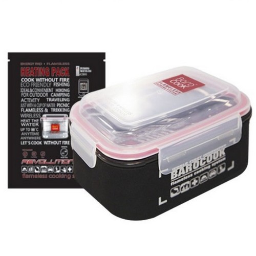 독도 바로쿡 발열용기 850ml 발열팩 1p (단품)_이미지