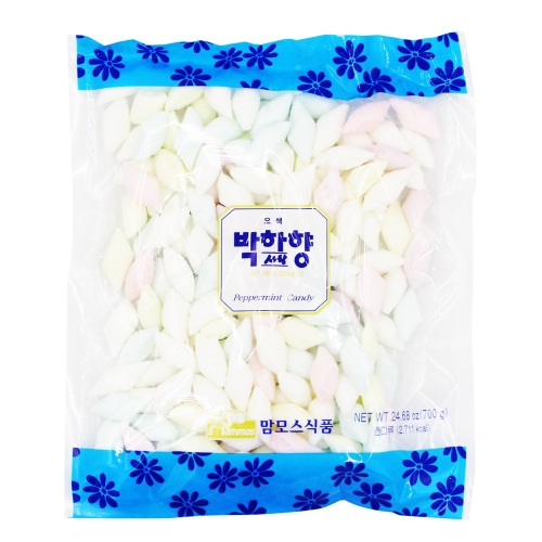 오색 박하향 사탕 700g 캔디 젤리 가위박하