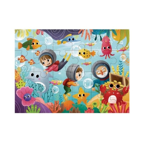 투키토이 해양탐험퍼즐 25pcs TKG059 한국교육산업 퍼즐 북극탐험퍼즐 정글탐험퍼즐_이미지