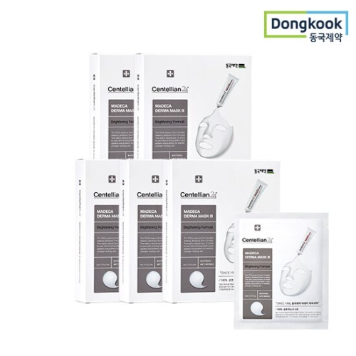 동국제약 센텔리안24 마데카 더마 마스크팩 시즌3 브라이트닝 포뮬러 (50매)_이미지