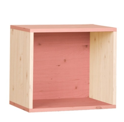 하우디가구 칸높은 1단 칼라 공간박스