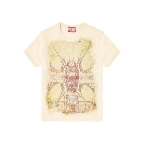 디젤 T언큐티스 티셔츠 A196590HQAH T