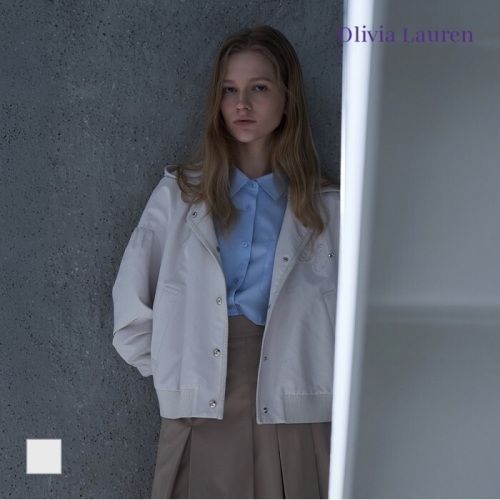 올리비아로렌 정상 비딩 로고 점퍼_VOCCL6S1471_이미지