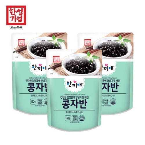 한성기업 한끼애 콩자반 150g (3개)_이미지