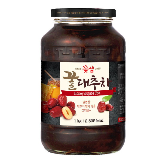 꽃샘식품 꿀대추차 1kg (8개)_이미지