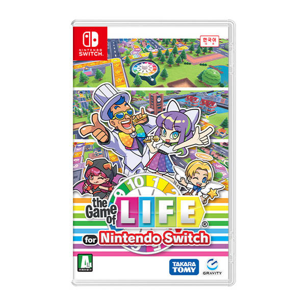 타카라토미  the Game OF LIFE 한글판 (SWITCH, 패키지칩)