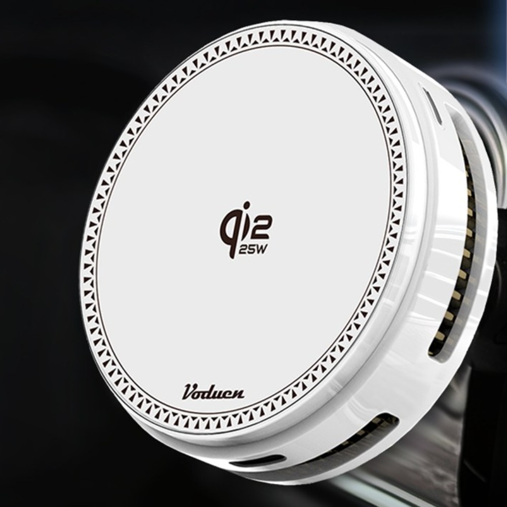 더블유디자인 보듀엔 Qi2.2 맥세이프 쿨링 차량용 무선 충전기 VC PRO_이미지