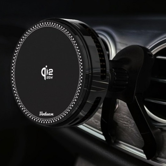 더블유디자인  보듀엔 Qi2.2 맥세이프 쿨링 차량용 무선 충전기 VC PRO