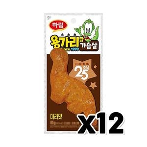 하림 용가리닭가슴살 마라맛 80g (12개)_이미지