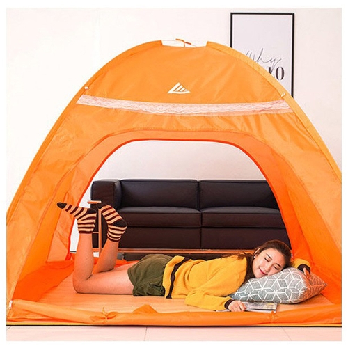 런웨이브 원터치 양문형 난방텐트 [1~2인용]