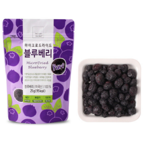 솜인터내셔널 딜라잇가든 마이크로드라이드 블루베리 25g (1개)_이미지