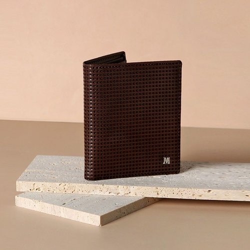 슬립 스퀘어패턴 중지갑 남성지갑 현금지갑 카드지갑 WE6CD2A