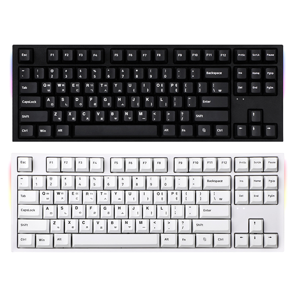 ���� HACKER ADK87 PBT �̻����� ��Ű���� ü�� ���� Ű����