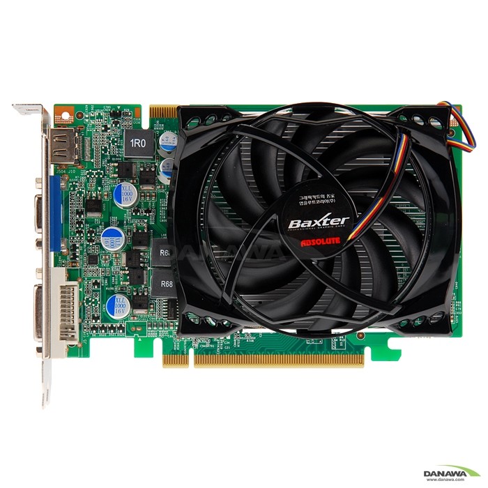 지포스 9600GT Baxter Green HDMI 512MB AC30