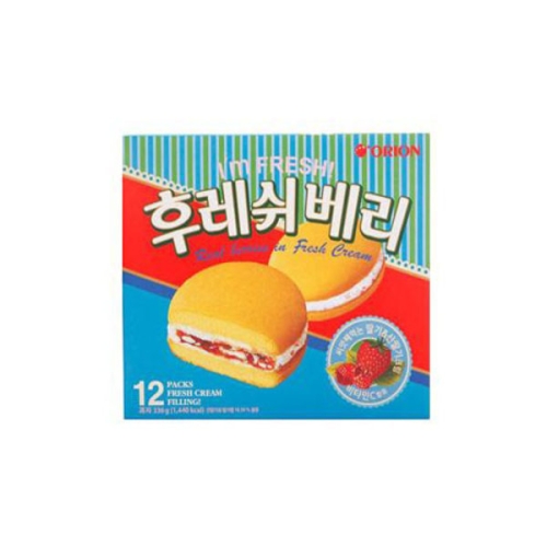 오리온 후레쉬베리 336g (8개)_이미지