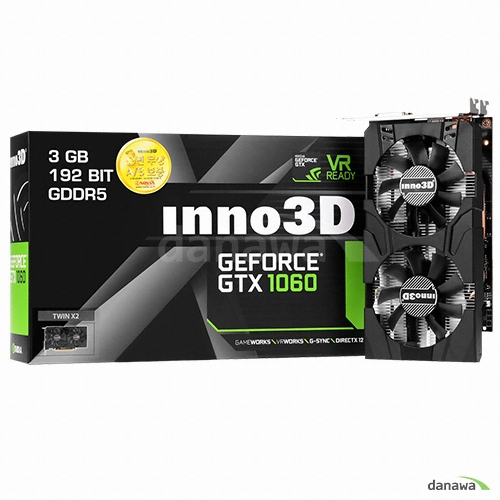 INNO3D 지포스 GTX1060 D5 3GB X2