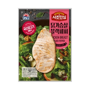 사조대림 닭가슴살 블랙페퍼 100g (6개)_이미지