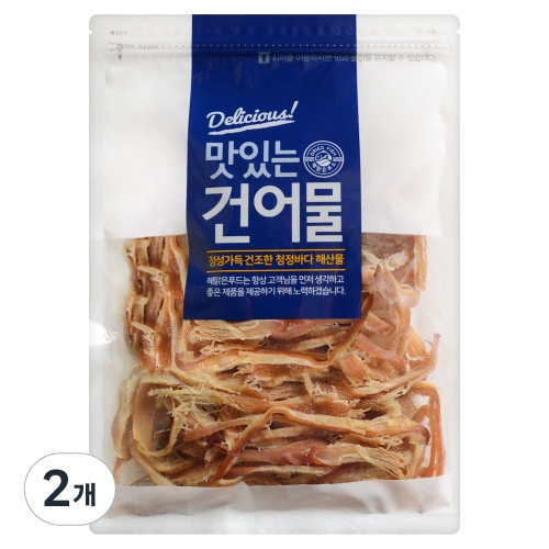 해맑은푸드 바베큐 조미오징어 300g