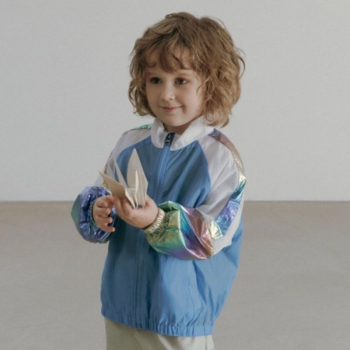 리틀그라운드 데님인더박스 블루윈드브레이크점퍼 76111-110-02_이미지