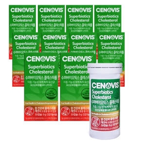 세노비스 수퍼바이오틱스 콜레스테롤 300mg 30캡슐 (10개)_이미지