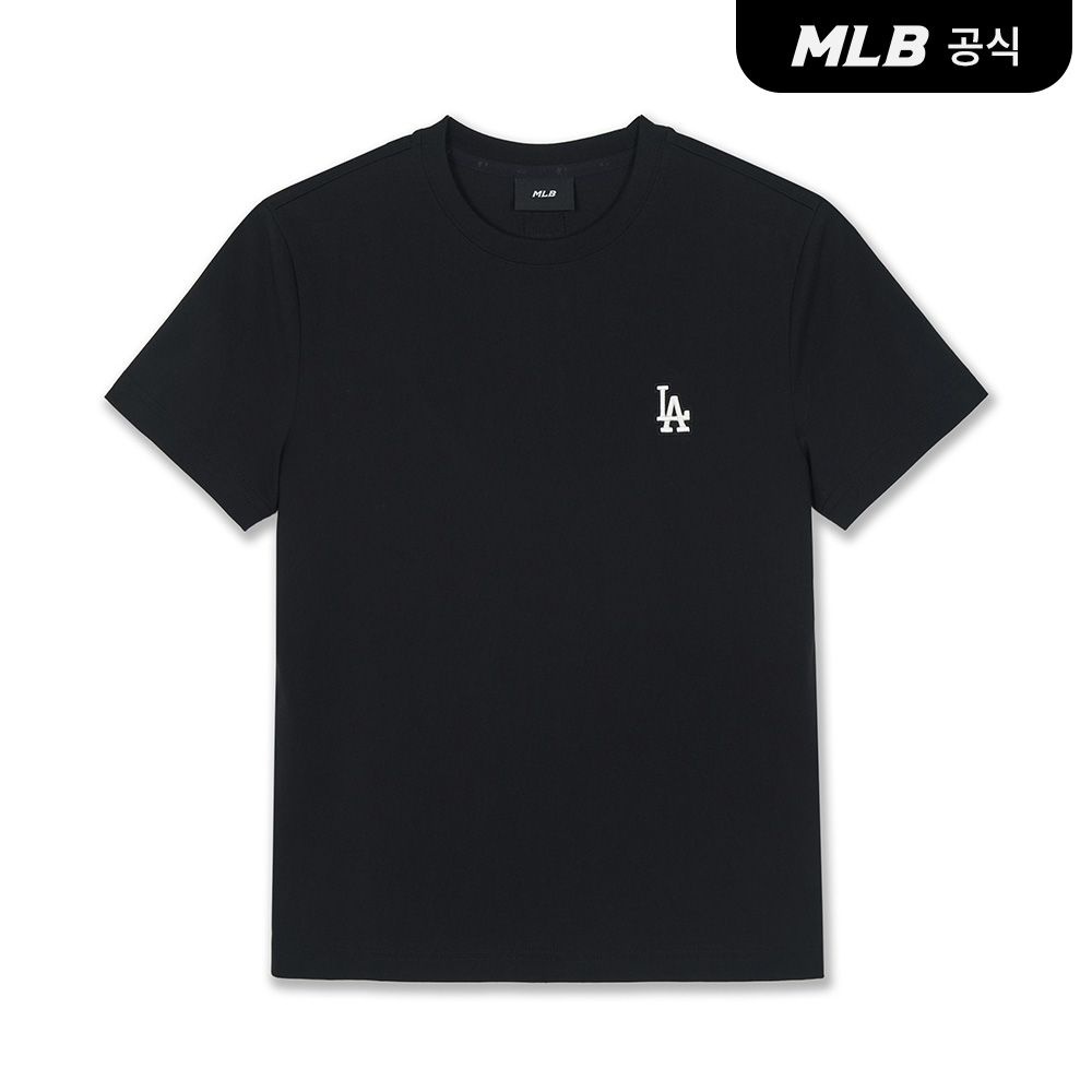 3ATSB0364-07BKS 공용 베이직 스몰로고 레귤러핏 반팔 티셔츠