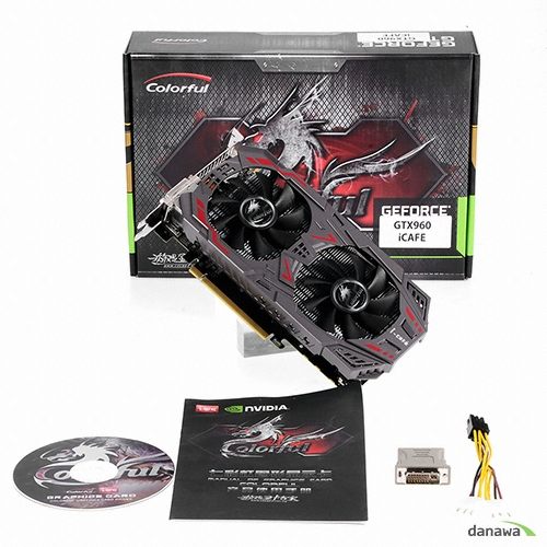 COLORFUL 지포스 GTX960 iCafe D5 2GB_이미지