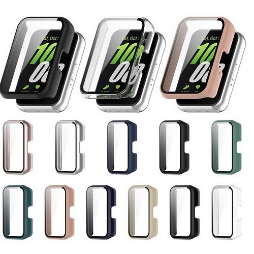 LAB.C 갤럭시 핏3 풀커버 슬림 하드 강화유리 케이스_이미지