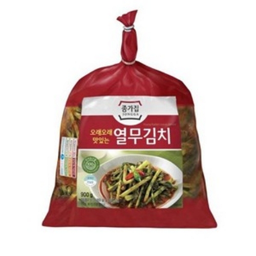 대상 종가 오래오래 맛있는 열무김치 900g이미지입니다. 누르면 해당 게시물로 새창이동합니다.