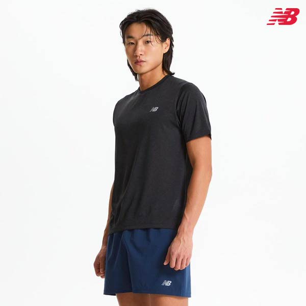 뉴발란스 어센틱 반팔티 NBNEF36701_이미지