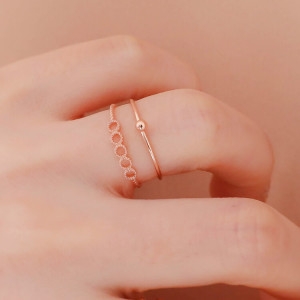 헤스티아 핸드메이드+쇼핑백/Fortuna/ Brisa 925 Silver Ring RR-60289
