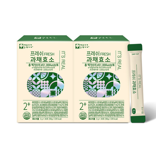 애플트리김약사네 프레쉬 과채효소 30포 (2개)_이미지