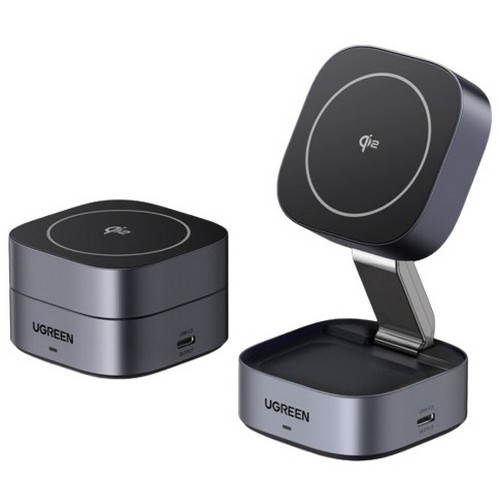 UGREEN Qi2 2in1 25W 무선충전기 W702이미지입니다. 누르면 해당 게시물로 새창이동합니다.