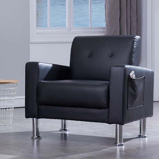 루틴 가죽소파 1인용