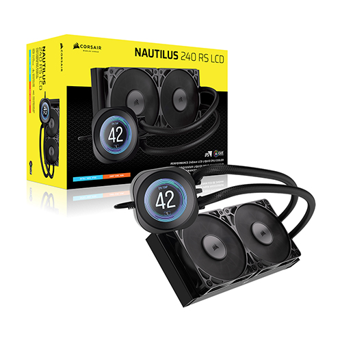 CORSAIR NAUTILUS 240 RS LCD (블랙)_이미지