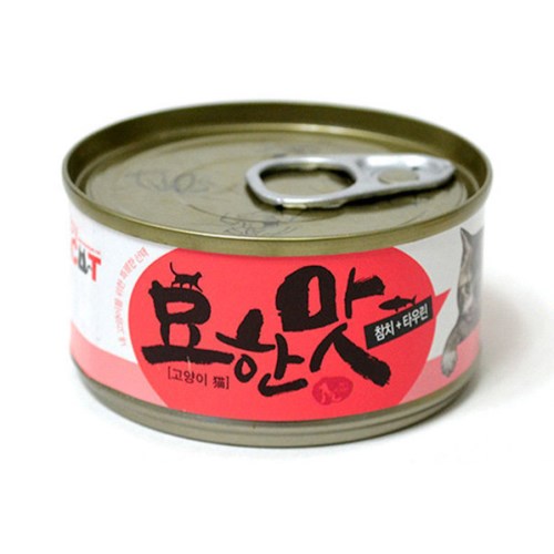  바이캣 묘한맛 참치 타우린 80g [24개]