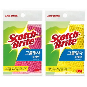 3M 그물 망사 수세미 1매 2478 /10개