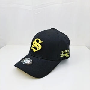  샌디에고 스판 탄력밴딩 뒤가막힌 볼캡 야구모자 일반 무지 커플 남녀공용 사이즈있는 커플 단체