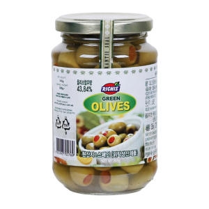 동서식품 리치스 그린 올리브 365g (15개)