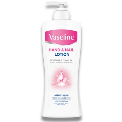 유니레버 바세린 핸드 앤 네일 로션 450ml (3개)