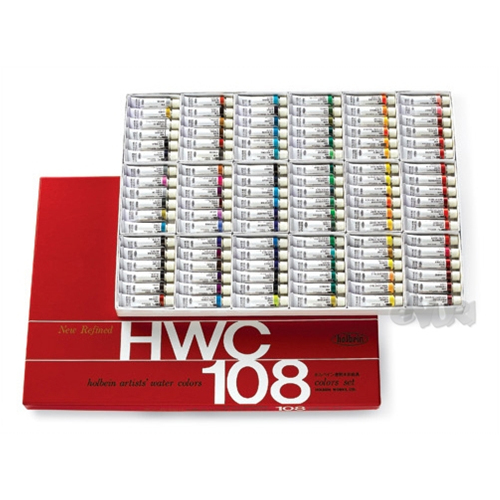 홀베인 HWC 수채화물감 5ml (108색)_이미지
