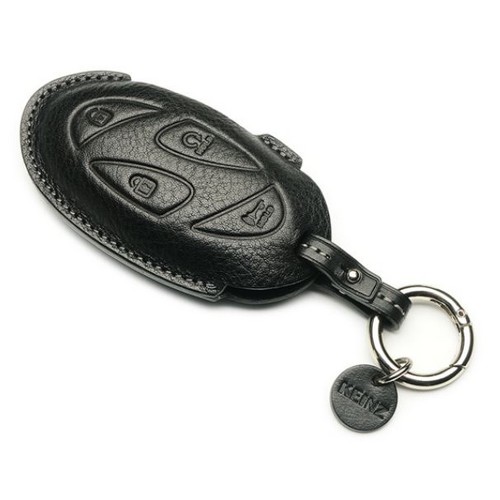 레더인 케인즈 소가죽 스마트키 케이스 망고