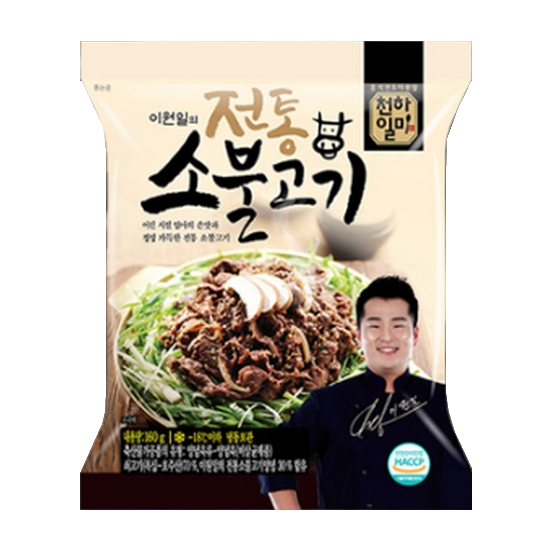 굿지앤 천하일미 이원일의 전통 소불고기 160g (7개)