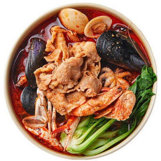 엘에프푸드 모노키친 고독한야식가 우삼겹 짬뽕탕 510g (1개)