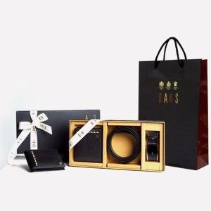 LF 닥스 선물세트 지갑 벨트 선물 세트 4종