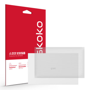 스코코 LG전자 2023 그램15 15Z90RT 15ZD90RT 무광 외부보호필름 (상판)_이미지