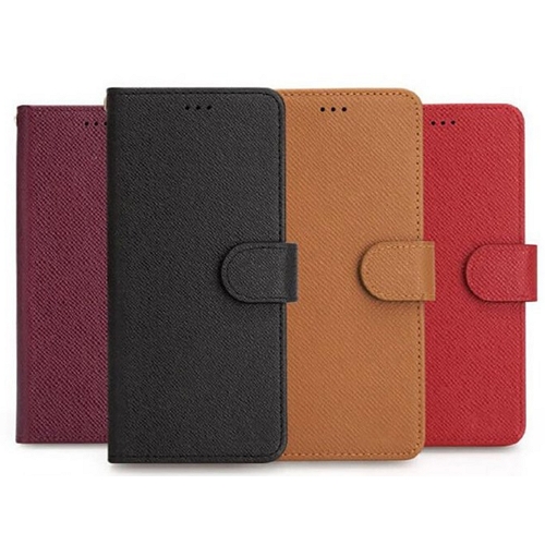 LG Q51 미라쥬 소가죽 지갑형 케이스